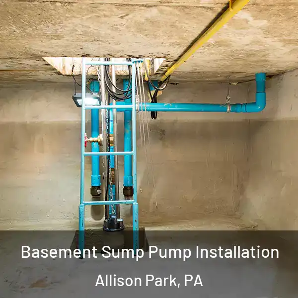  Basement Sump Pump Installation Allison Park, PA